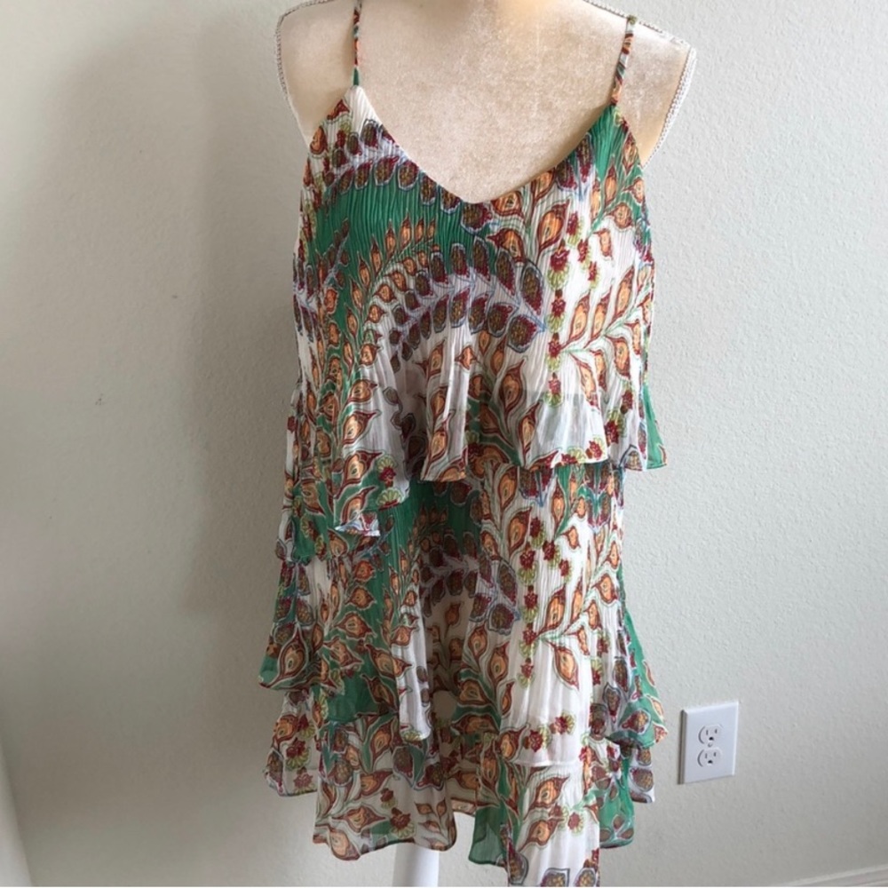 ADELYN RAE SPRING LAYERED DRESS MEDIUM FD3268